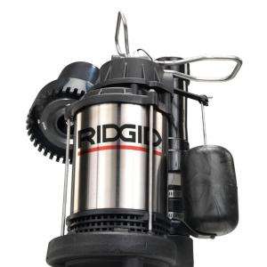 Battery Back Up Sump Pump from RIDGID     Model RSS 
