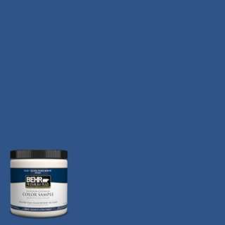 BEHR Premium Plus 8 oz. Southern Blue Interior/Exterior Paint Tester 