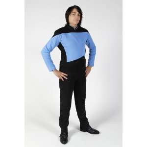     Raumschiff Enterprise   Uniform Shirt + Hose   Blau   unisex