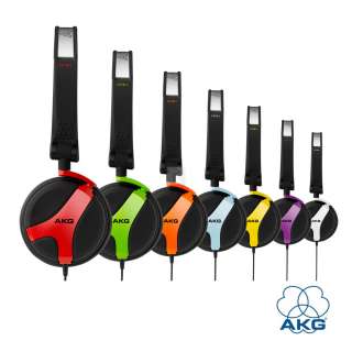 AKG Mini DJ Kopfhörer K 518 DJ   grün (zweiter Kopfhörer im Bild)