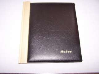 MCBEE ONE WRITE BOOKKEEPING LEDGER ACCOUNT BOOK  