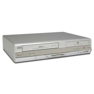 Toshiba DVR4 DVD Recorder and VCR Combo (Silver) 