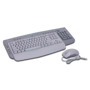 HP USB Multimedia Keyboard with 2 Port HUB and Mouse (OEM) at 