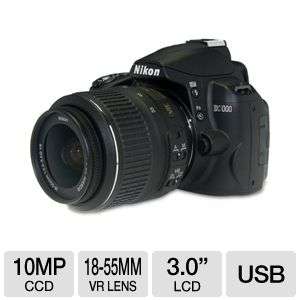 Nikon D3000 25462 DSLR Digital Camera and 18 55MM VR Lens   10.2 