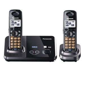 Panasonic KX TG9322T Cordless Phone System   2 Line, Silent Mode, Dual 
