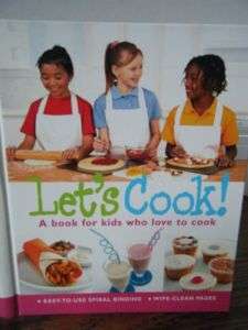 LETS COOK! Kids Children Easy & Fun Cookbook 20+R  