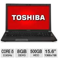 Toshiba Laptops & Notebooks 8GB Total Memory Size  
