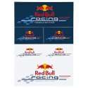 Red Bull Racing Aufkleber   Sticker   Sebastian Vettel   6 Stück