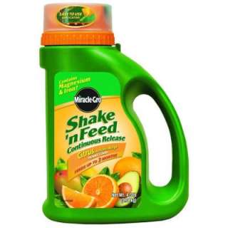 Miracle Gro Shake n Feed 4.5 lb. Citrus Plant Food 104829 at The Home 