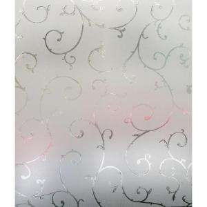   36 in. x 72 in. Etched Lace Window Film 02 3011 