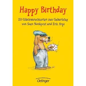 Happy Birthday, 20 Glückwunschkarten zum Geburtstag  Sven 