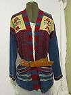   ETHNIC NAVAJO CARDIGAN~BELL SLEEVES~SUPER EMBROIDERY~POCKETS~OS