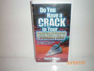 Joyce Meyer Do You Have A Crack In Your Foundation  