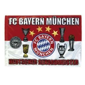FC Bayern München Fahne Pokale  Sport & Freizeit