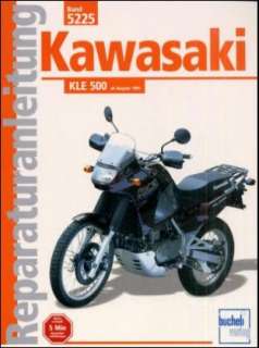 REPARATURANLEITUNG Kawasaki KLE 500 ab 1991 ** NEU ** 3716819786 