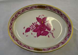 Herend Pink Chinese Bouquet Trinket Dish 7780  
