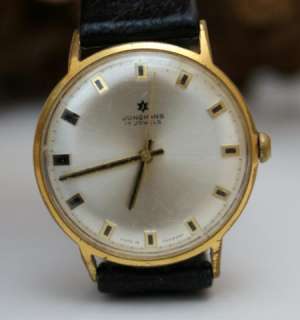 alte Junghans 17 Jewels Armbanduhr Herrenuhr mechanische Uhr 