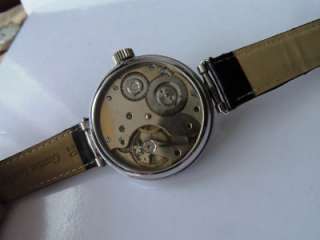   Systeme Glashutte pocket watch style wristwatch chronometer c 1900s