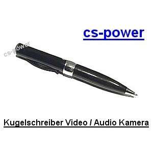   Cam im Kugelschreiber AVI, mit Audio / Ton   eingebautes Mikrofon