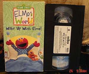 Elmos World Wake up With Elmo Sleeping, Getting Dressed Brushing 