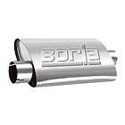Borla Muffler Turbo XL 2 1/2 Inlet/2 1/2 Outlet Brushed Stainless 