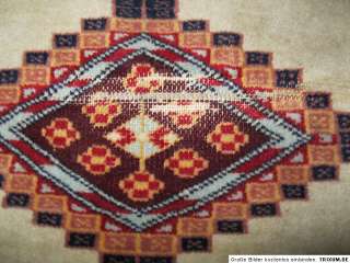 Alter kleiner heller Teppich Orientteppich ca. 60 x 90, zarte Farben 