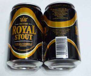 ROYAL STOUT BEER can MALAYSIA 330ml Brew NEW Carlsberg  