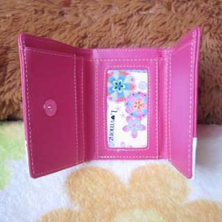 Pop HelloKitty With Big Bow Girl Women Tri Fold Card Bag Purse Wallet 
