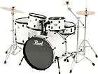 Pearl Sound Check 5 Piece Shell Pack White/Black