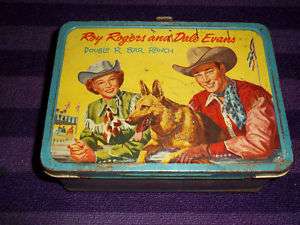 Roy Rogers And Dale Evans Thermos Brand Lunch Box  