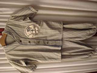 1930s Boys Baseball New York Yankees Shirt & Pants  