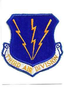 USAF Patch 3rd AIR DIVISION 4  