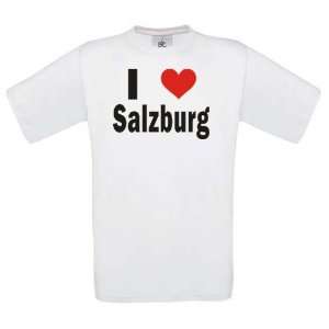 LOVE Salzburg T Shirt Herren S XXL  Sport & Freizeit