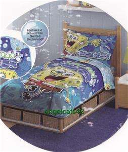 Spongebob Squarepants 4 pcToddler Bedding Set  