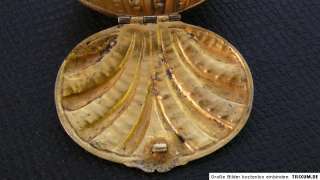 barocke silber tabak dose um 1650,feuervergoldet  