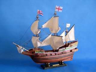 Golden Hind 30 wooden model ship Sir Francis Drake  