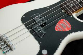   ® American Special Precision Bass, P Bass, Olympic White  