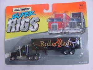 Rollerblade Kenworth Trailer Truck Transporter MATCHBOX  