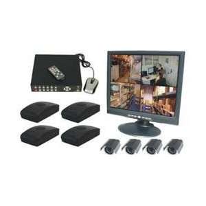  As Seen On TV 4CH PCBASED DVR COMPLETE SYSTEM 4 WIRELESS 