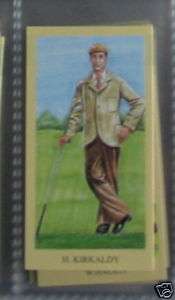 18 Hugh Kirkaldy UK Golf Sport card  
