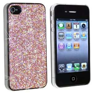  Pink Bling Rubber Coated Hard Cover Case Compatible With 