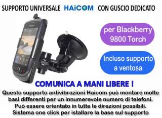   Haicom per parabrezza auto per Rim Blackberry Torch 9800  
