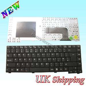Fujitsu Advent K100 K1501 K200 K4000 UK Keyboard  