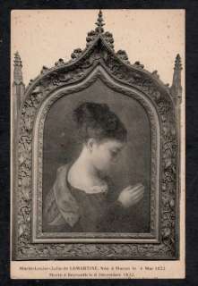   MARIE LOUISE JULIA DE LAMARTINE.MORTE EN 1832.