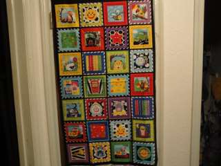 BABY GENIUS CHEATER QUILT TOP 23 x 44 BENARTEX COLORFUL GR8 FOR 