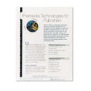  Fellowes® Thermal Binding System Covers, 9 3/4 x 11 1/8 