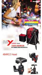 MANFROTTO 732CY, DETACH.484RC2, MY PACK + SPECIAL BOX  
