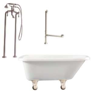  Giagni LB2 BN Brighton Floor Mounted Faucet Package 