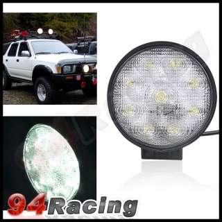 2x27W LED 4X4 QUAD Offroad Lampe Lumiere Phare Antibrouillard pr SUV 