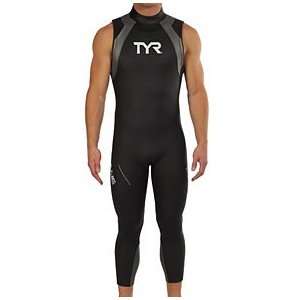  TYR Mens Hurricane Cat 1 Sleeveless Wetsuit: Mens 